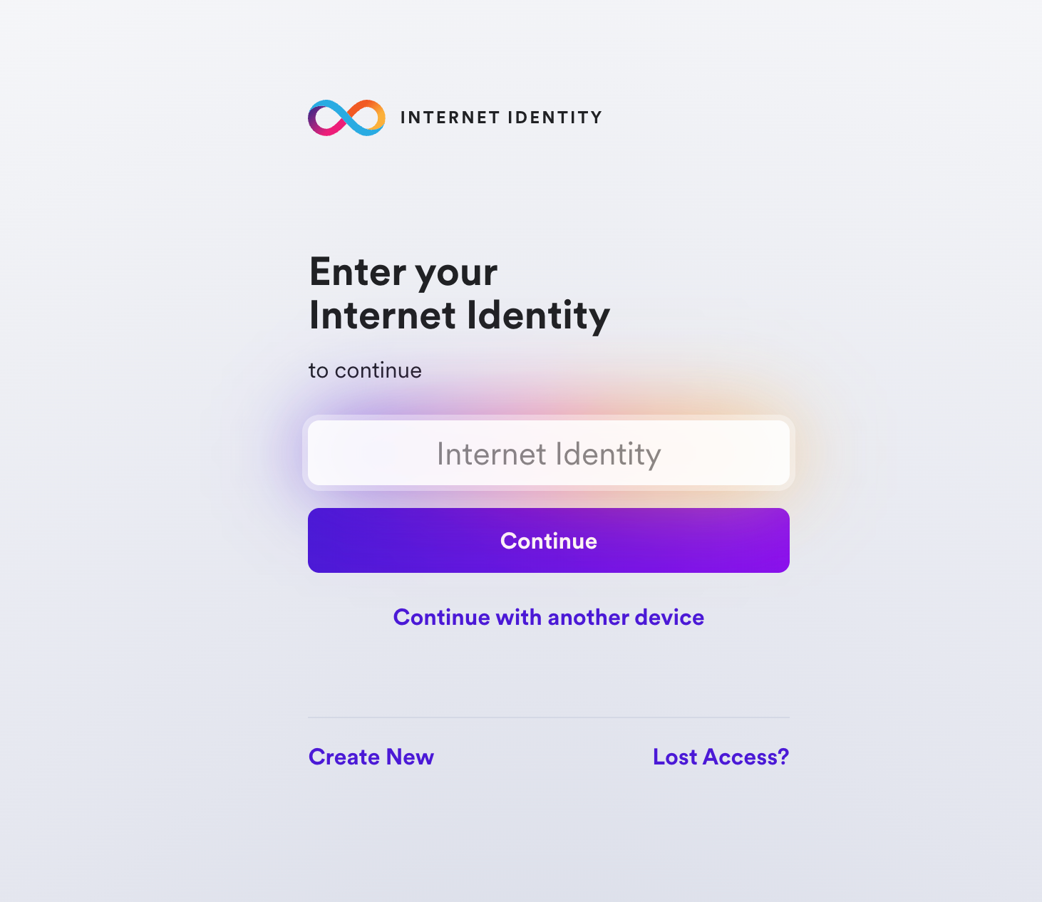 Internet Identity